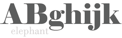 Tipografía Egipcia